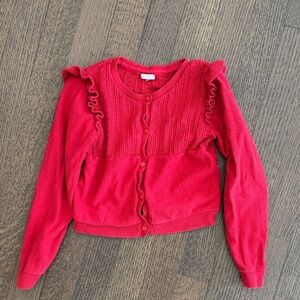 Baby GAP Ruffled Cardigan Sweater - 5T